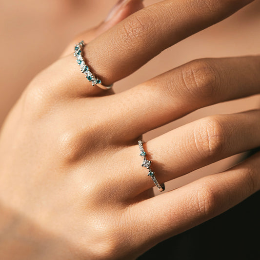 Mint Green Eternity Band - MARCOSELLE