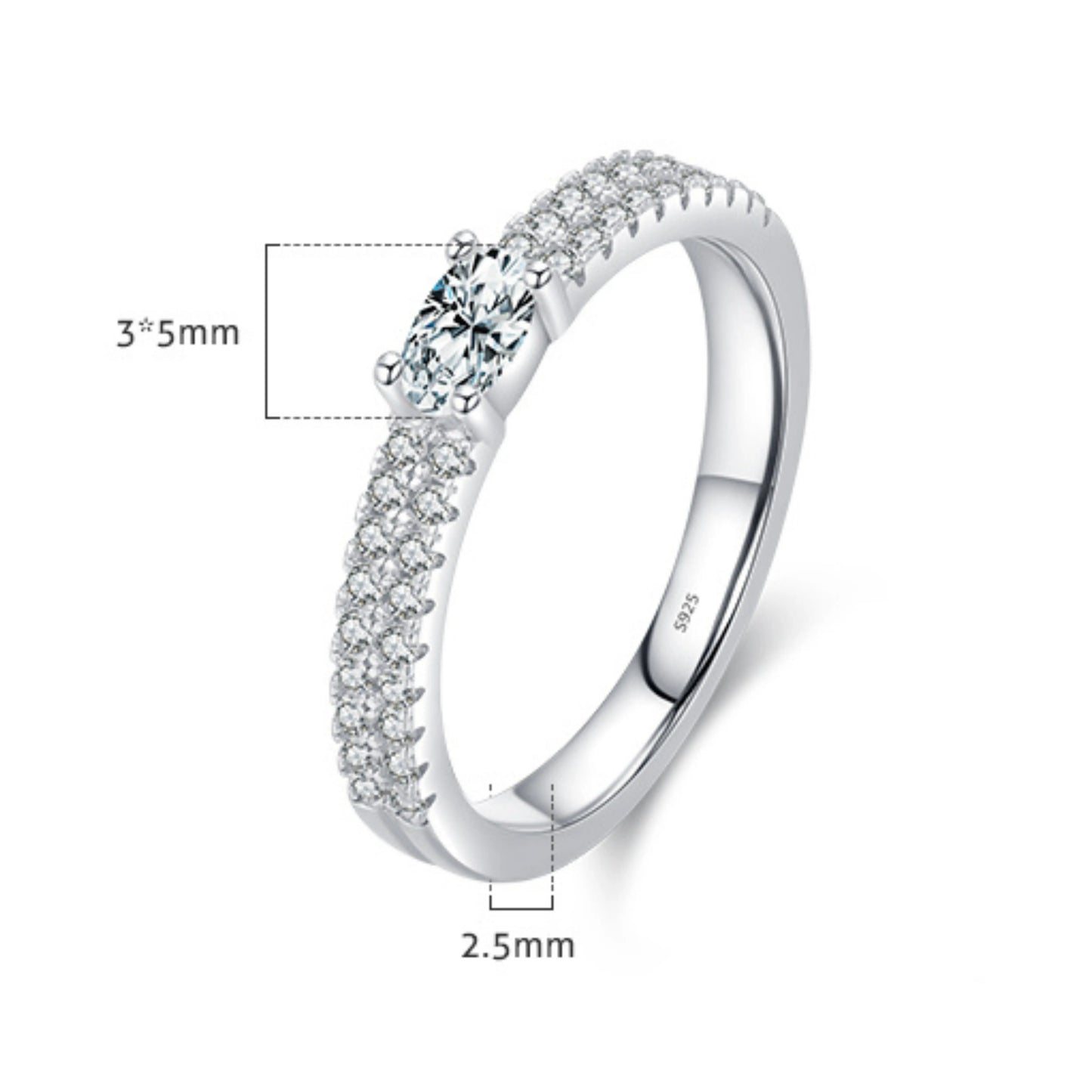 Anniversary Fine Ring - MARCOSELLE