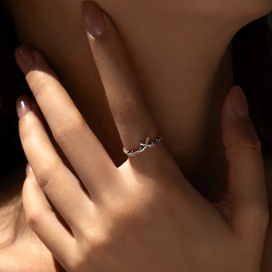 Vintage Delicate Cocktail Ring - MARCOSELLE