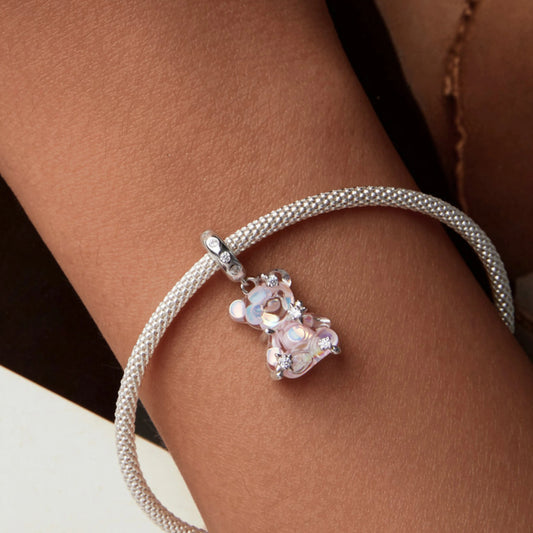 Dreamy Bear Inlaid Stars Charm - MARCOSELLE