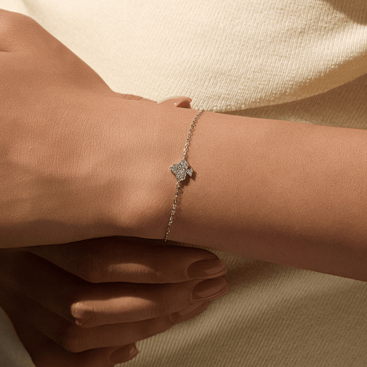 Clubs Link Chain Bracelet