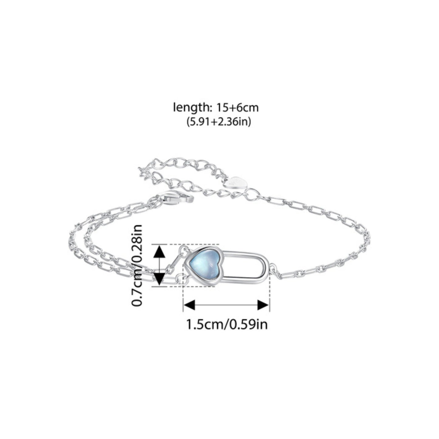 Heart Lock Bracelet MARCOSELLE