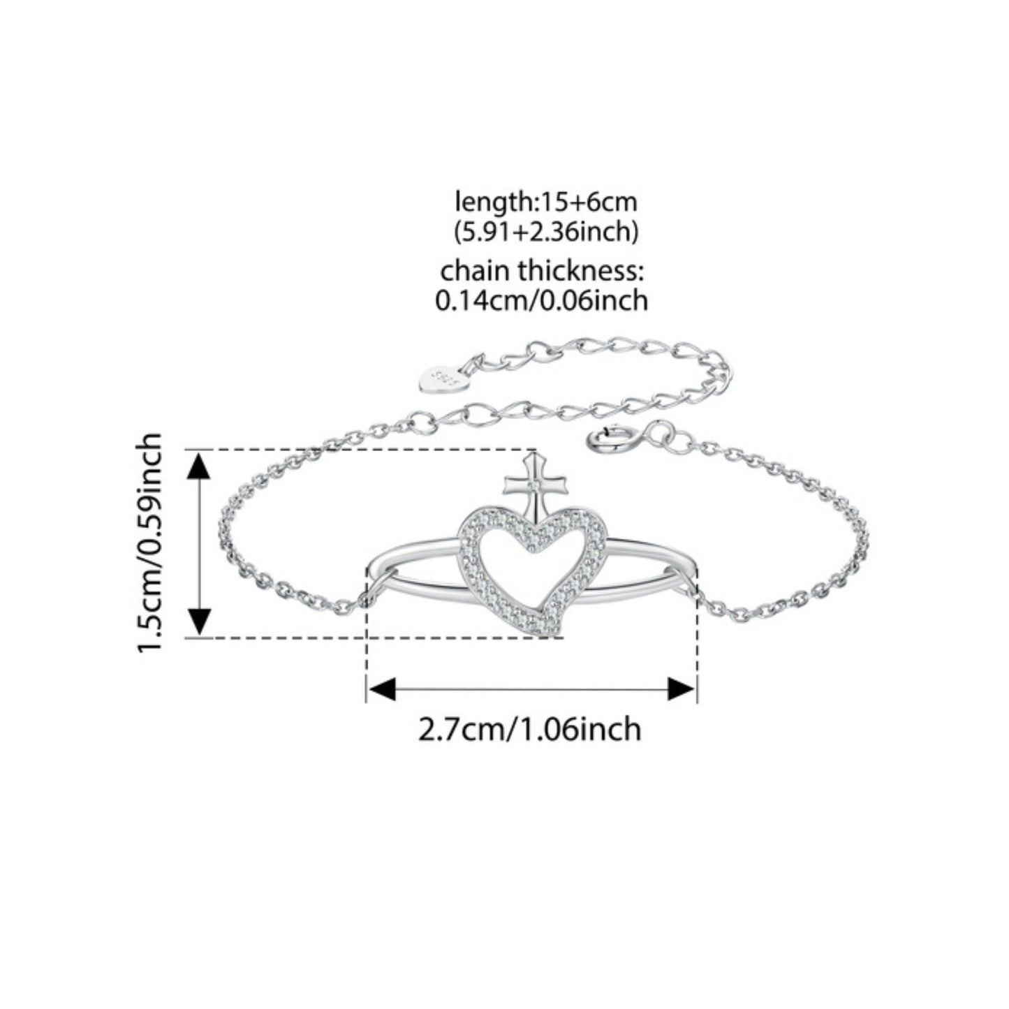 Heart Planet Bracelet MARCOSELLE