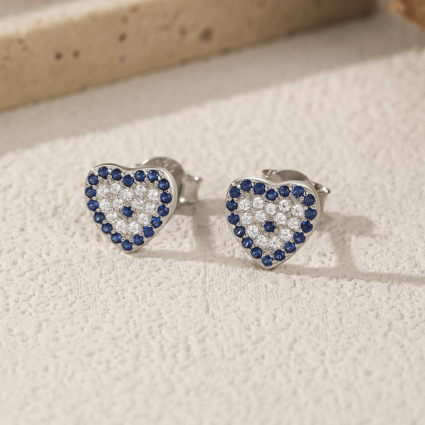 Heart Stud Earrings