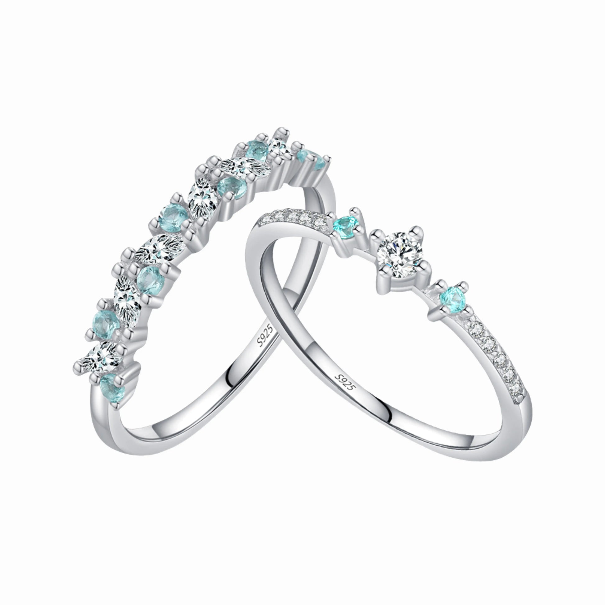 Mint Green Eternity Band - MARCOSELLE