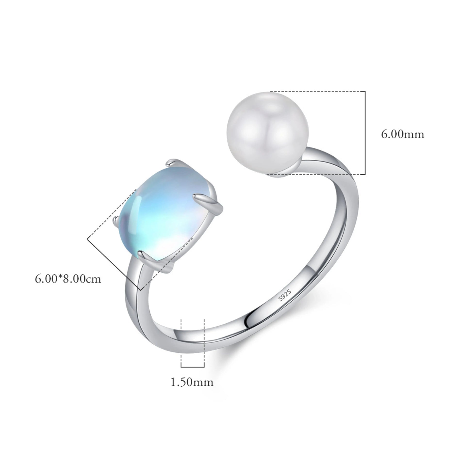 Moonstone I Ring - MARCOSELLE