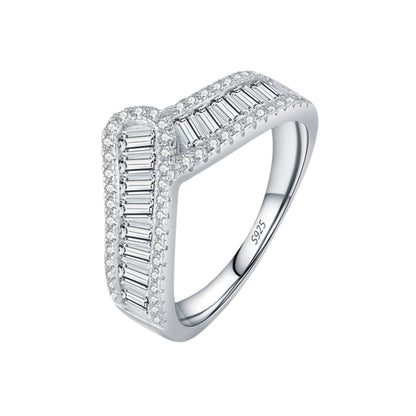 Sparkling Arrow CZ Eternity Band - MARCOSELLE