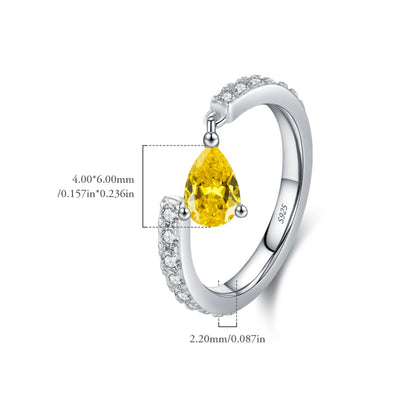 Water Drop Pinky Ring - MARCOSELLE