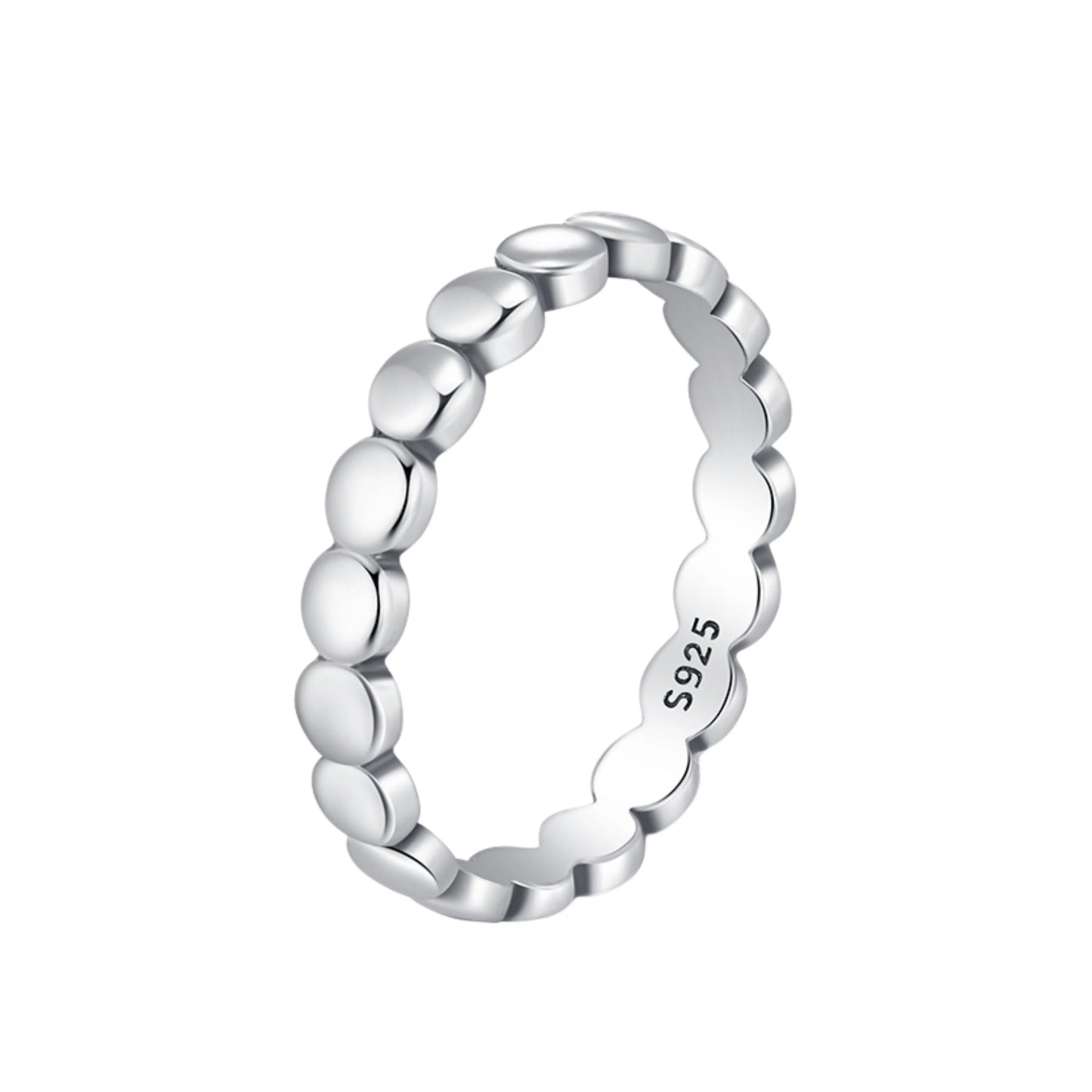 Vintage Beaded Eternity Band - MARCOSELLE