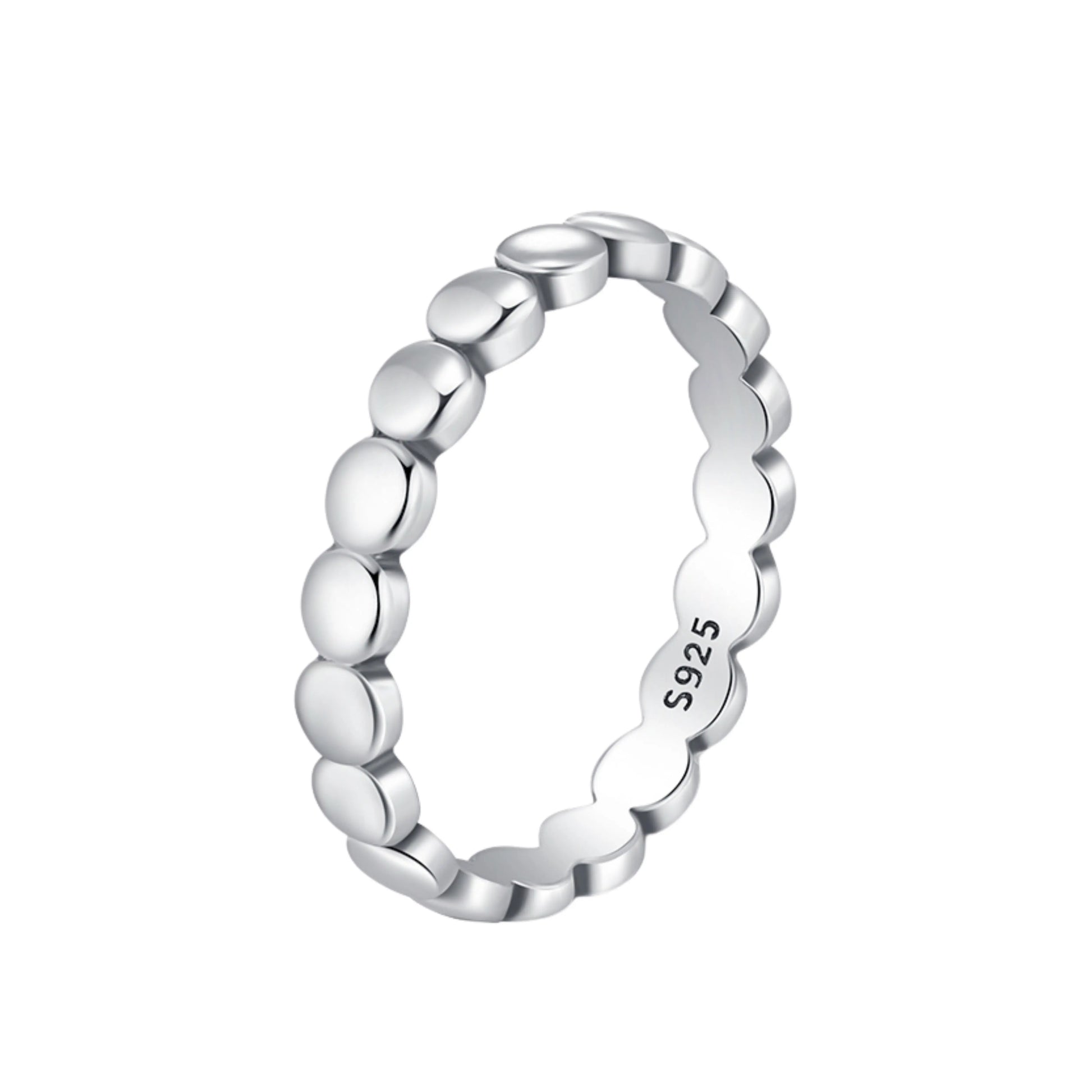 Vintage Beaded Eternity Band - MARCOSELLE