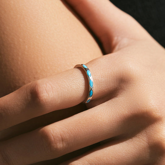 Retro Turquoise Ring - MARCOSELLE