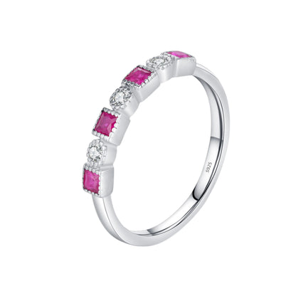 Pink & Blue Cocktail Rings - MARCOSELLE