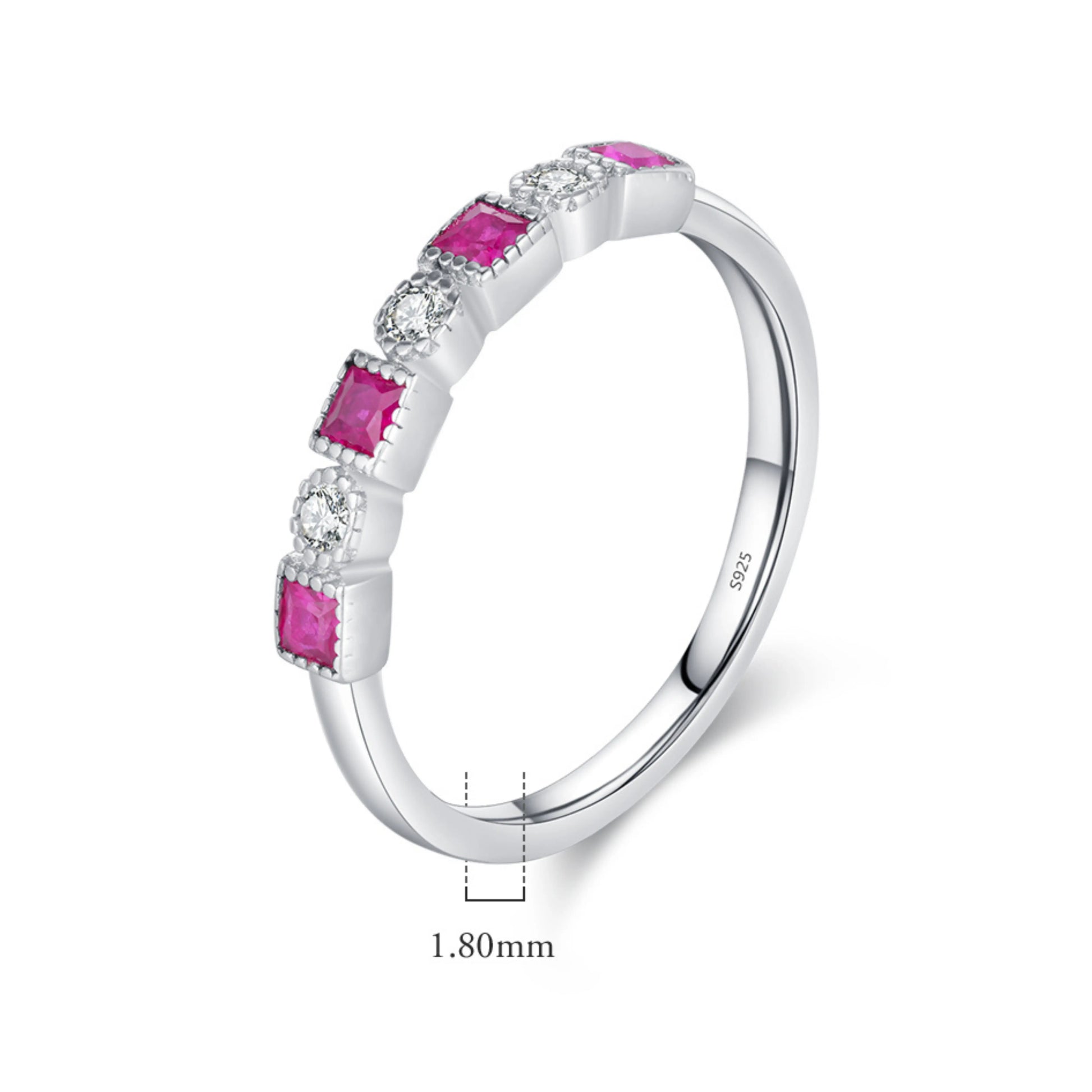 Pink & Blue Cocktail Rings - MARCOSELLE