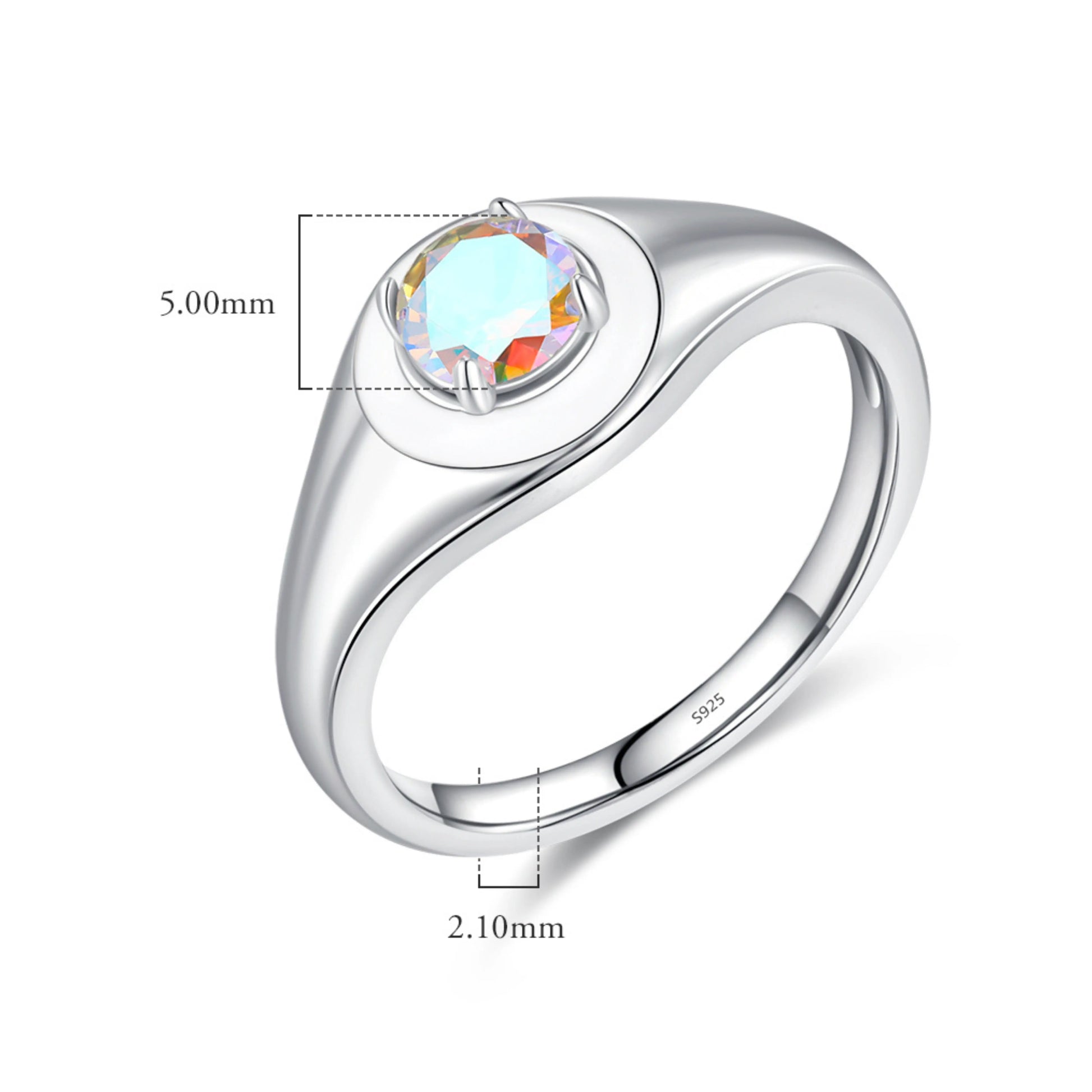 Blue Eye Rings - MARCOSELLE