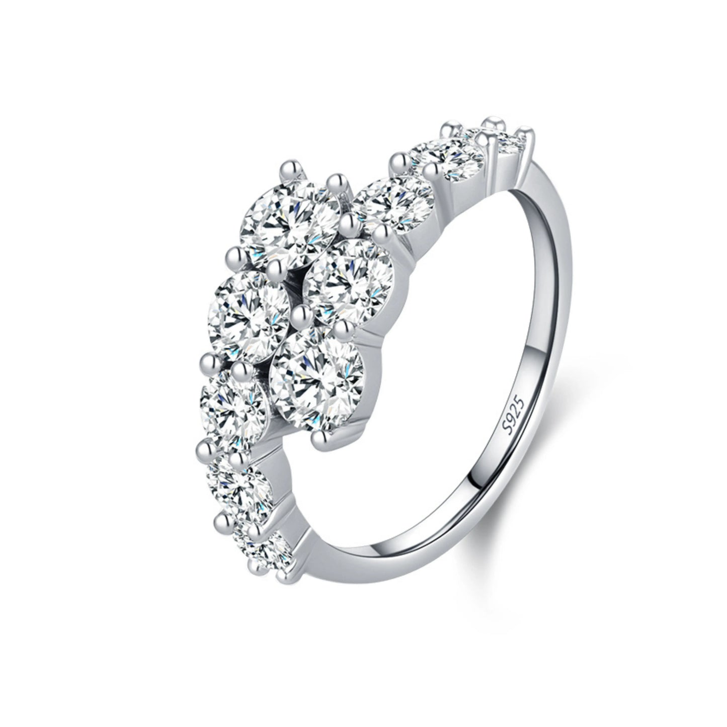 Classic Round CZ Eternity Band - MARCOSELLE