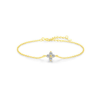 Stackable Four Leaf Clover Bracelet MARCOSELLE