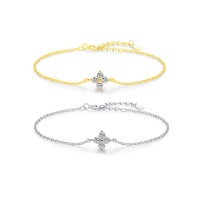 Stackable Four Leaf Clover Bracelet MARCOSELLE
