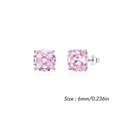 Multi-Color Zirconia Stud Earrings - MARCOSELLE