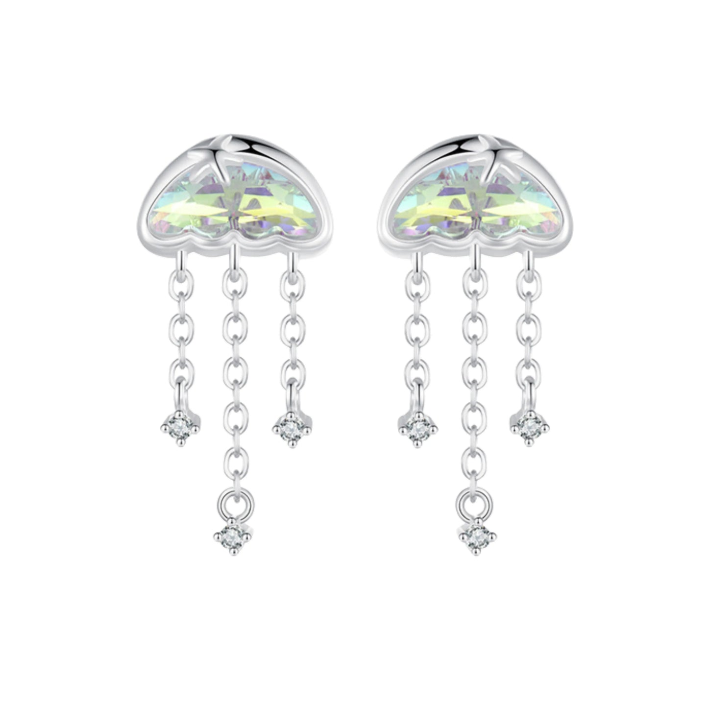 Jellyfish Stud Earrings - MARCOSELLE