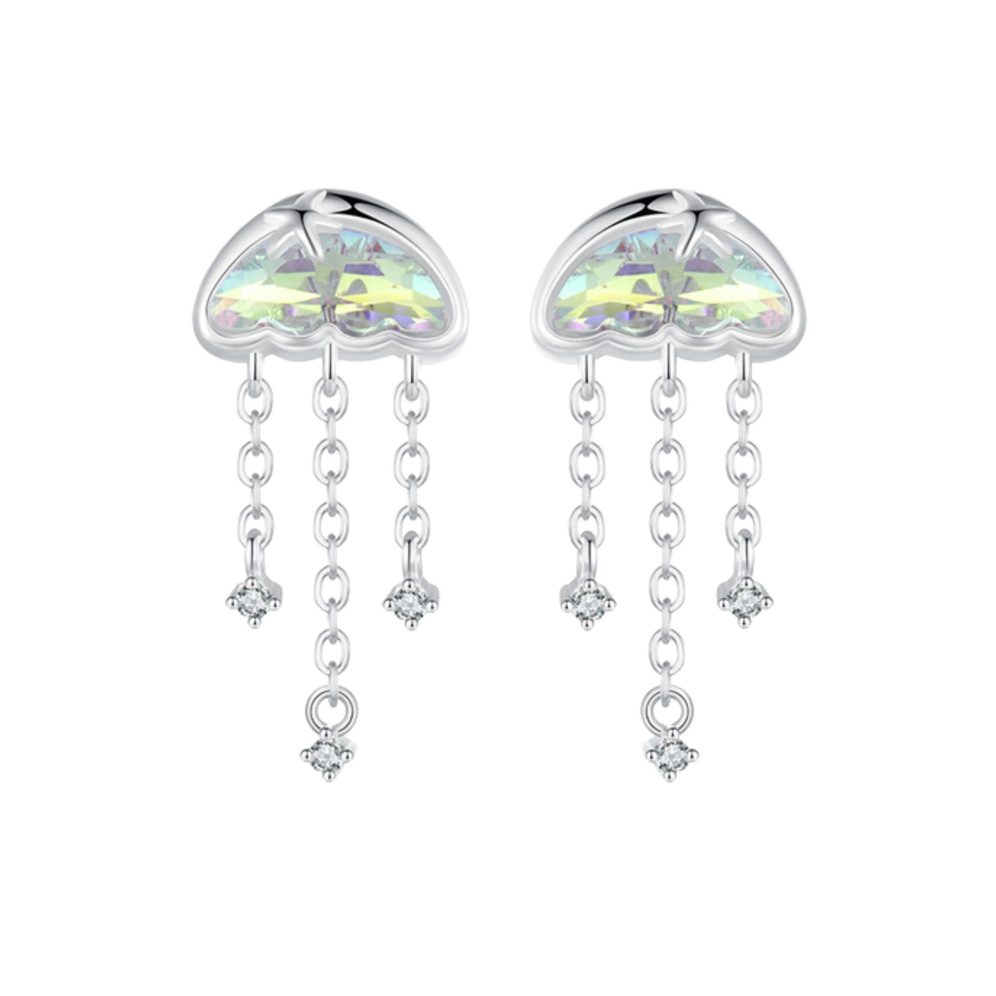 Jellyfish Stud Earrings - MARCOSELLE