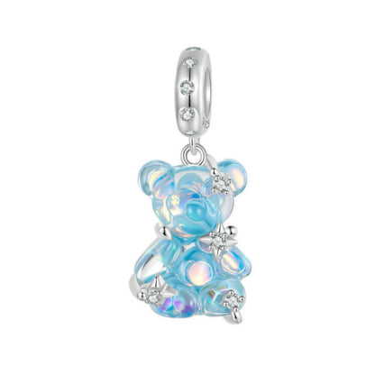 Dreamy Bear Inlaid Stars Charm - MARCOSELLE