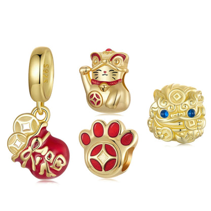 Lucky Bag & Cat Charm - MARCOSELLE