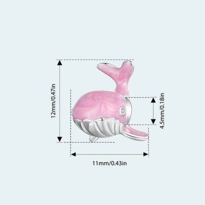 Pink Whale Ocean Charm - MARCOSELLE
