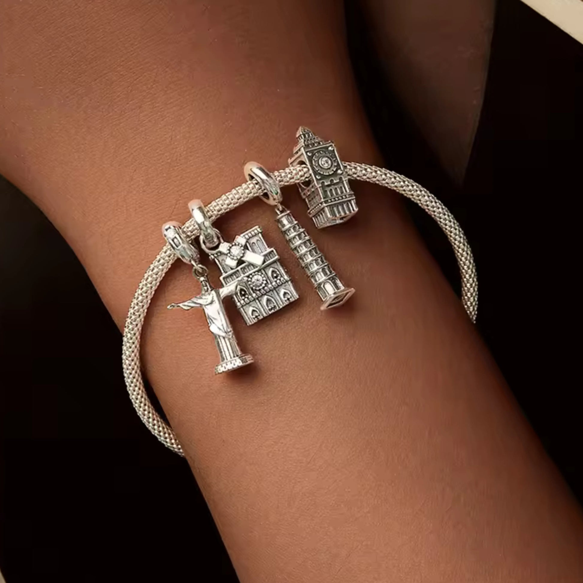 Eiffel Tower, Big Ben and Tower of Pisa Charm MARCOSELLE