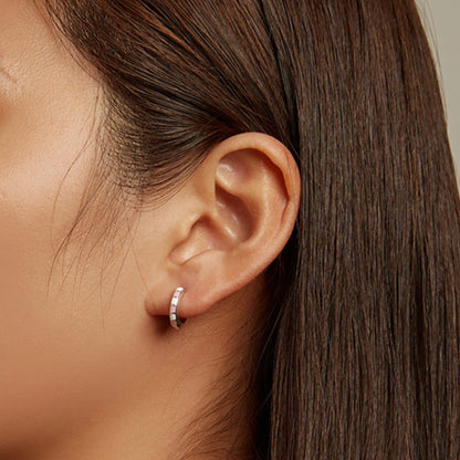 Light Pink Hoop Earrings - MARCOSELLE