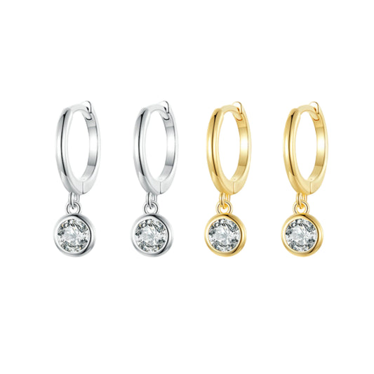 Waterdrop Hoop Earrings - MARCOSELLE