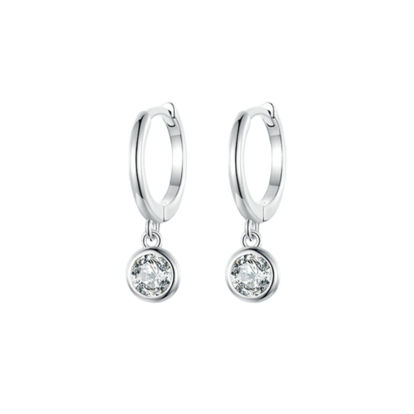 Waterdrop Hoop Earrings - MARCOSELLE
