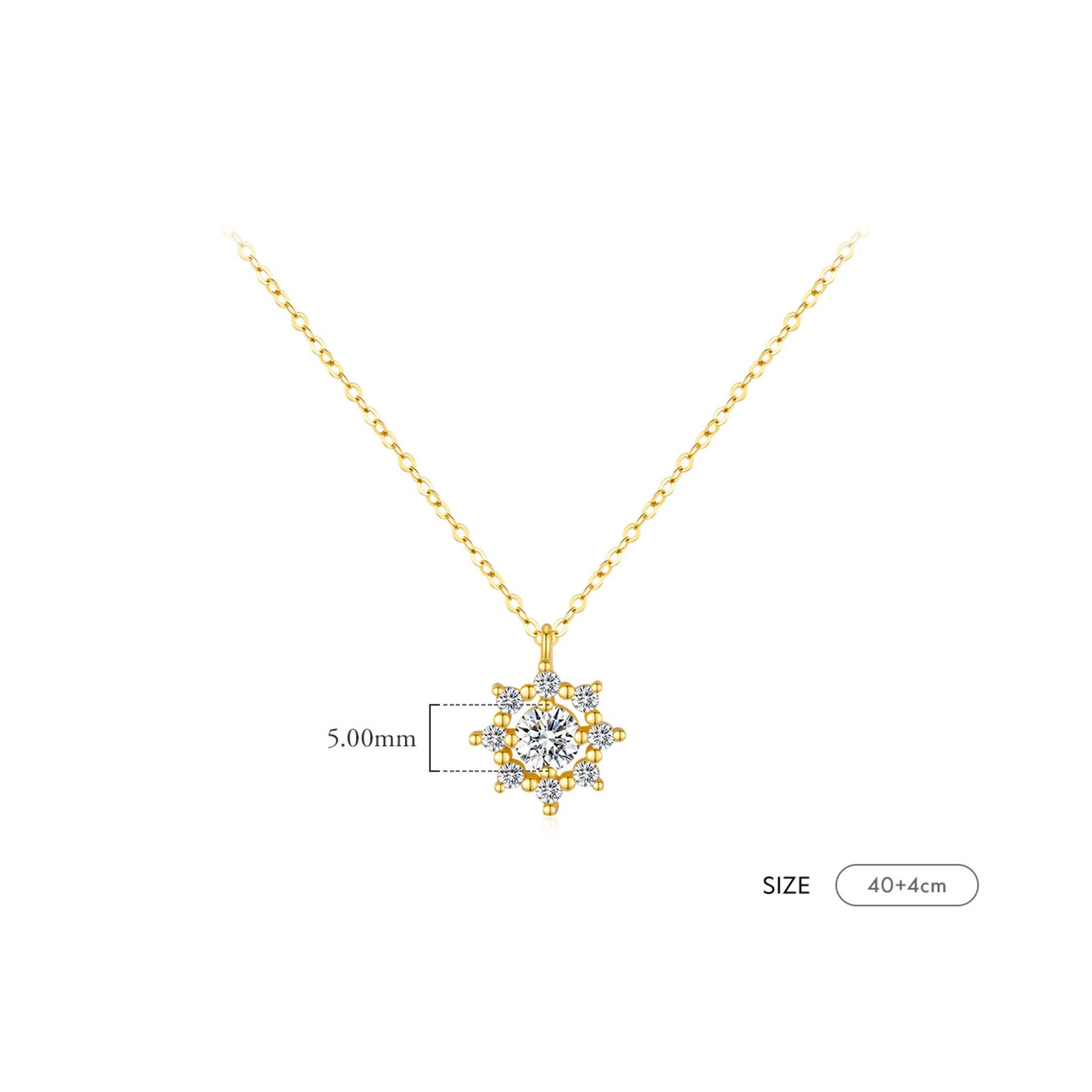 Snowflake Necklace MARCOSELLE