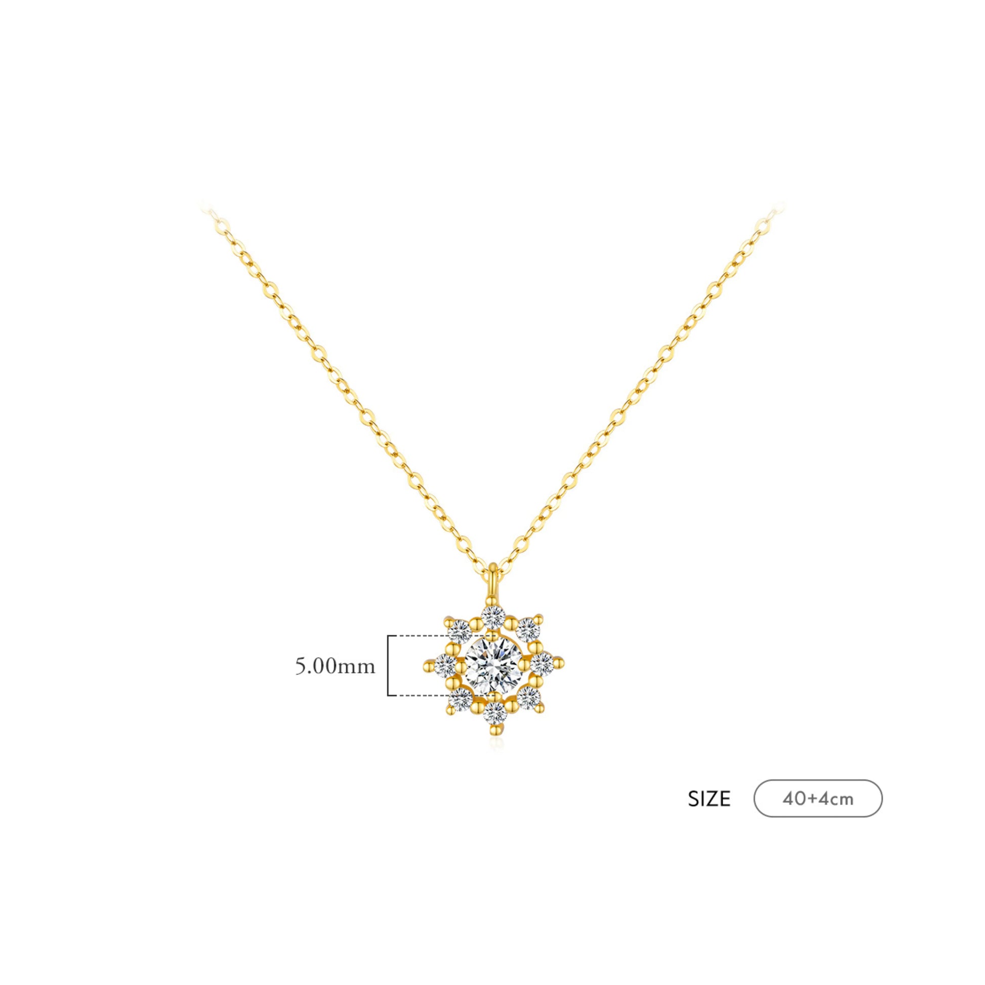 Snowflake Necklace MARCOSELLE