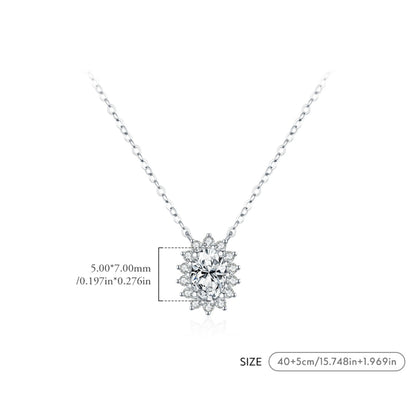 Moissanite Necklace MARCOSELLE