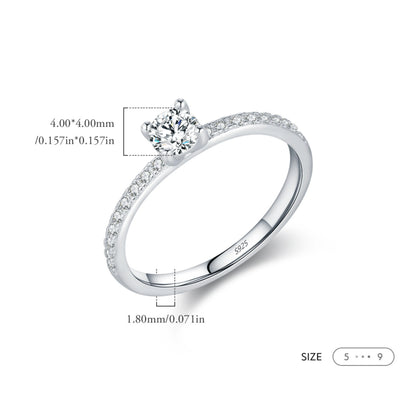 Moissanite Ring MARCOSELLE