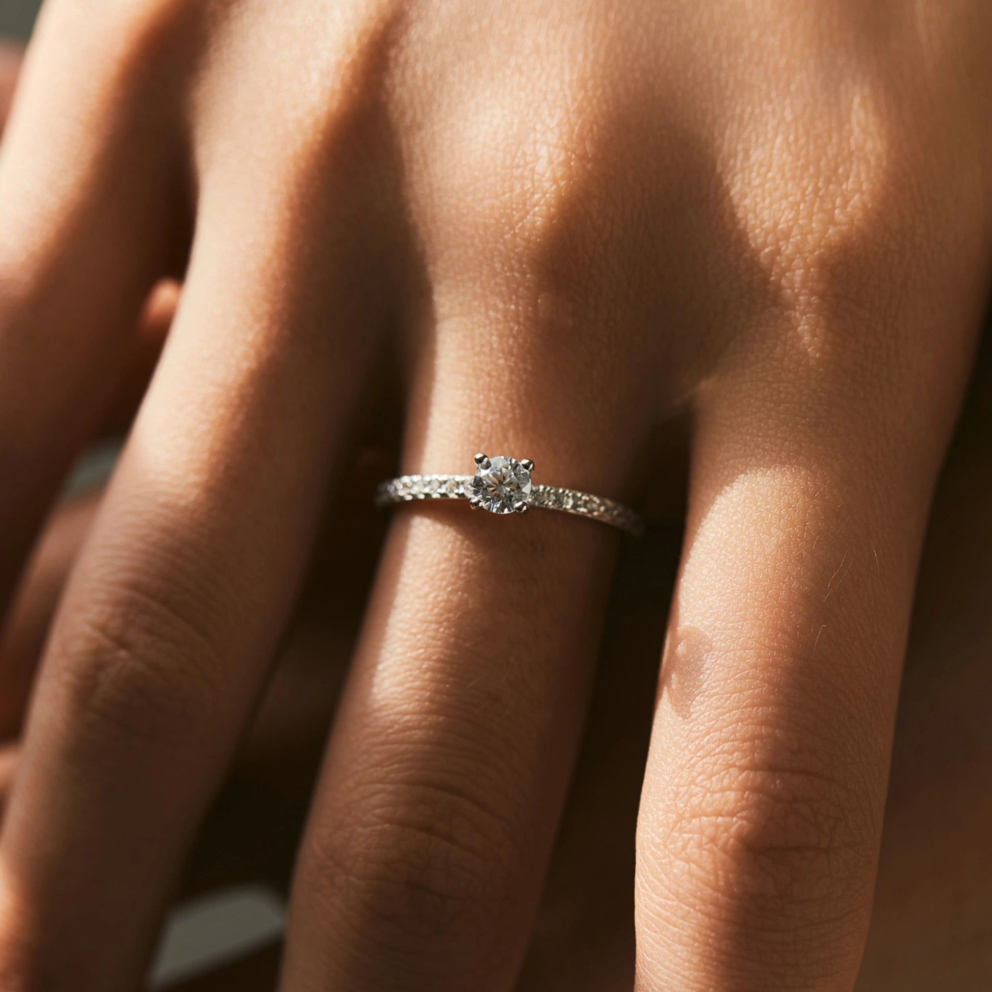 Moissanite Ring MARCOSELLE