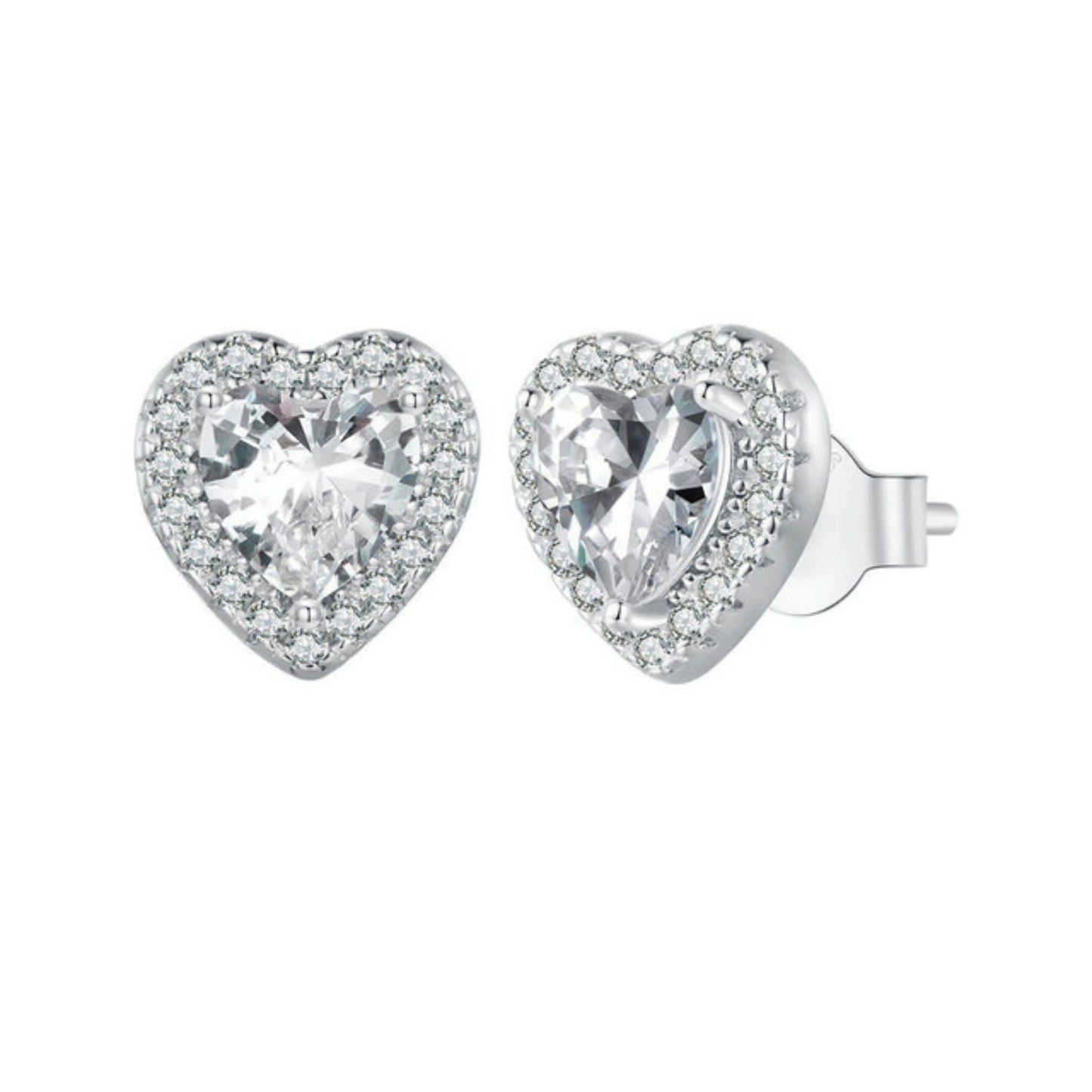 Heart Stud Earrings MARCOSELLE