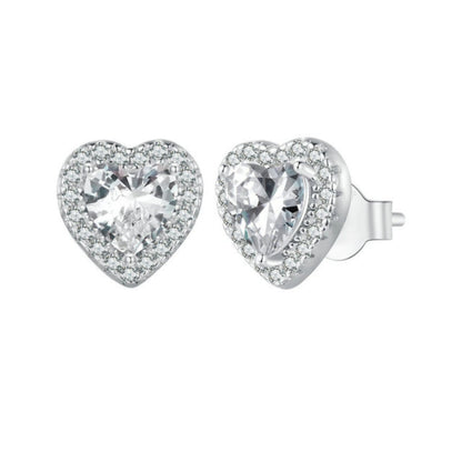 Heart Stud Earrings MARCOSELLE