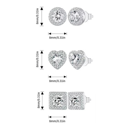 Heart Stud Earrings MARCOSELLE