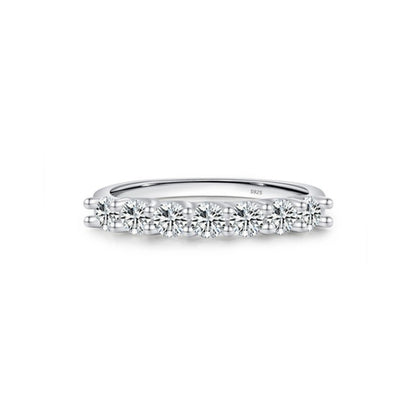 Moissanite Wedding Band MARCOSELLE