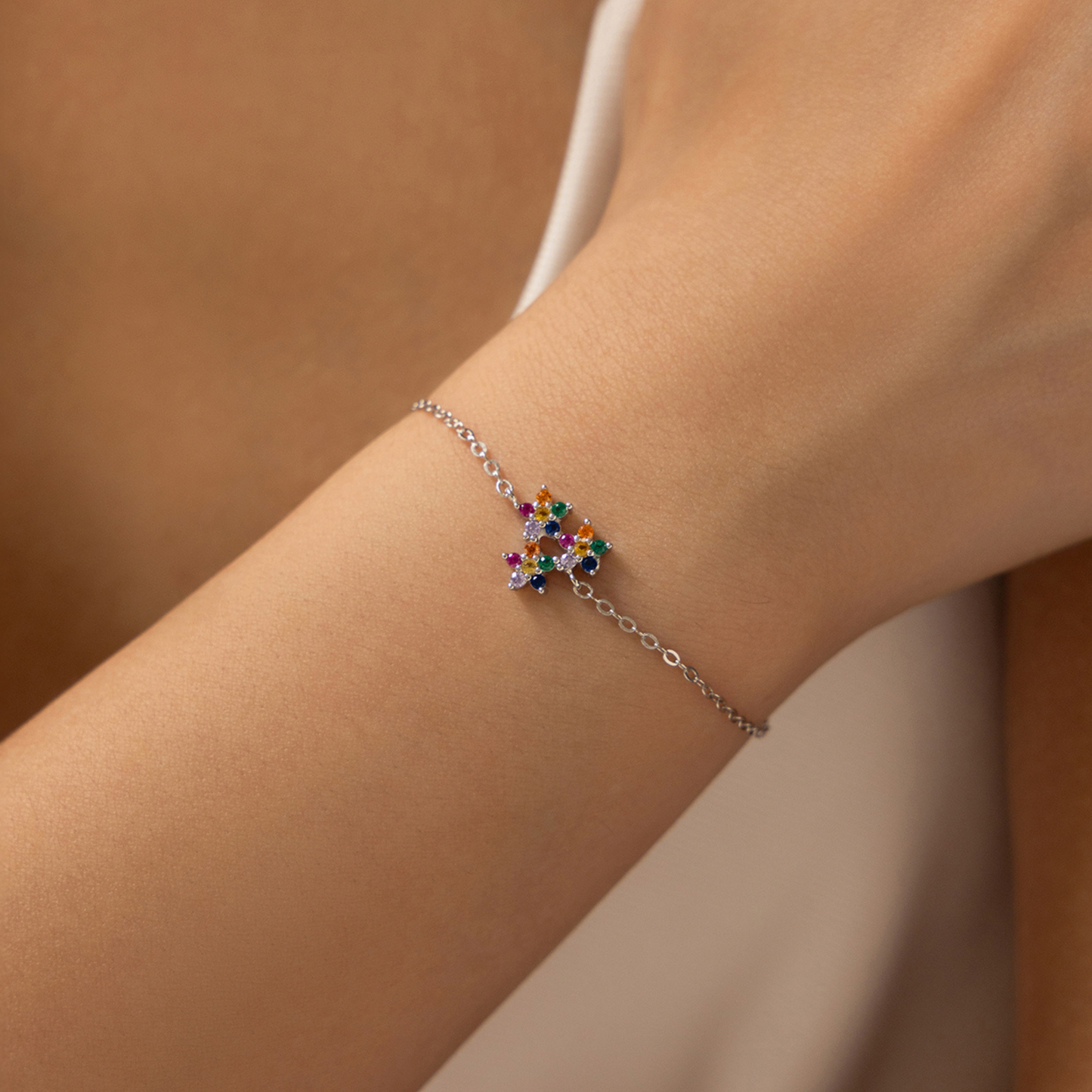 Three Flowers Bracelet