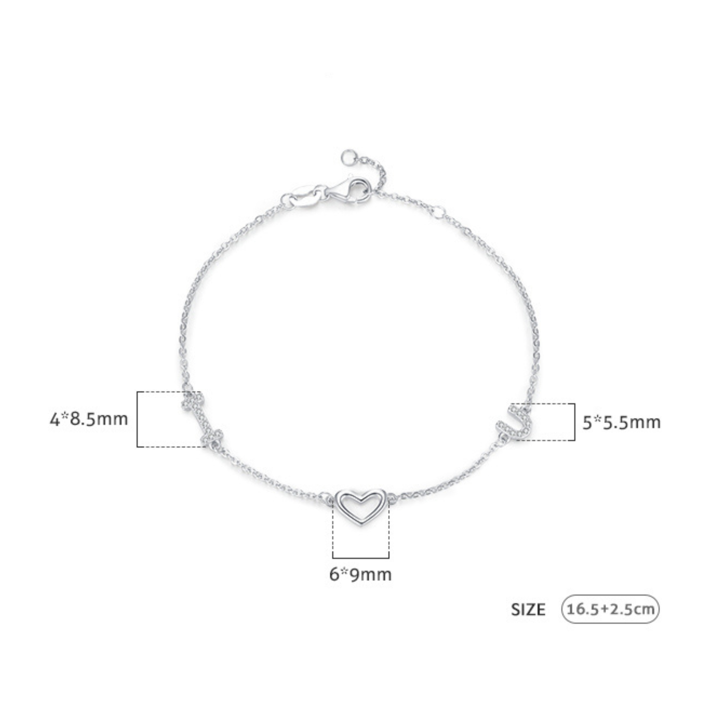 Romantic Heart Bracelet