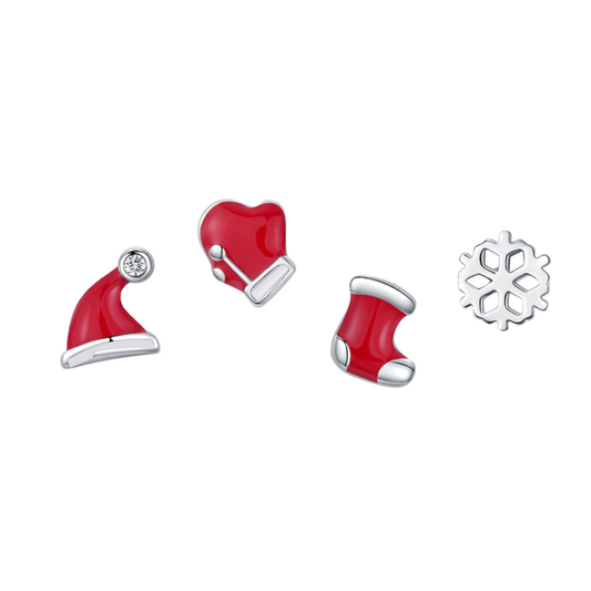 Tiny Winter Earrings Set