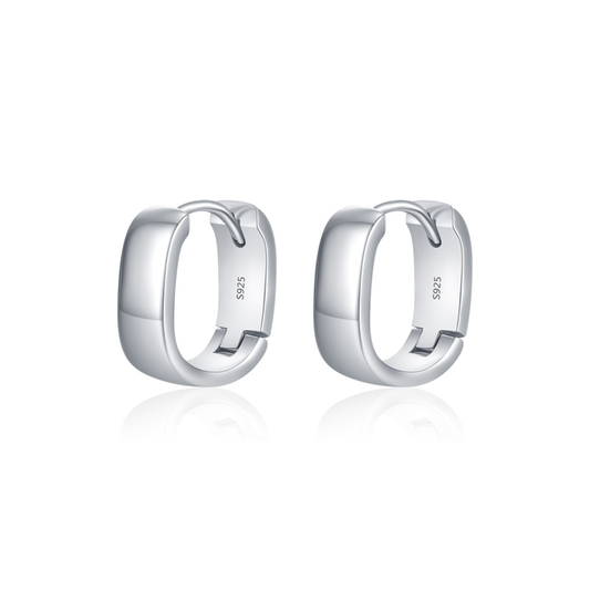 Minimalism Classic U Shape Hoop Earrings