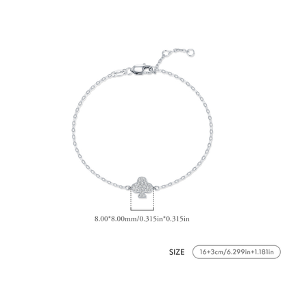 Clubs Link Chain Bracelet