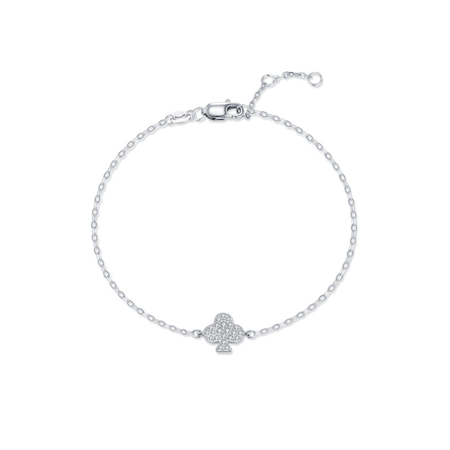 Clubs Link Chain Bracelet