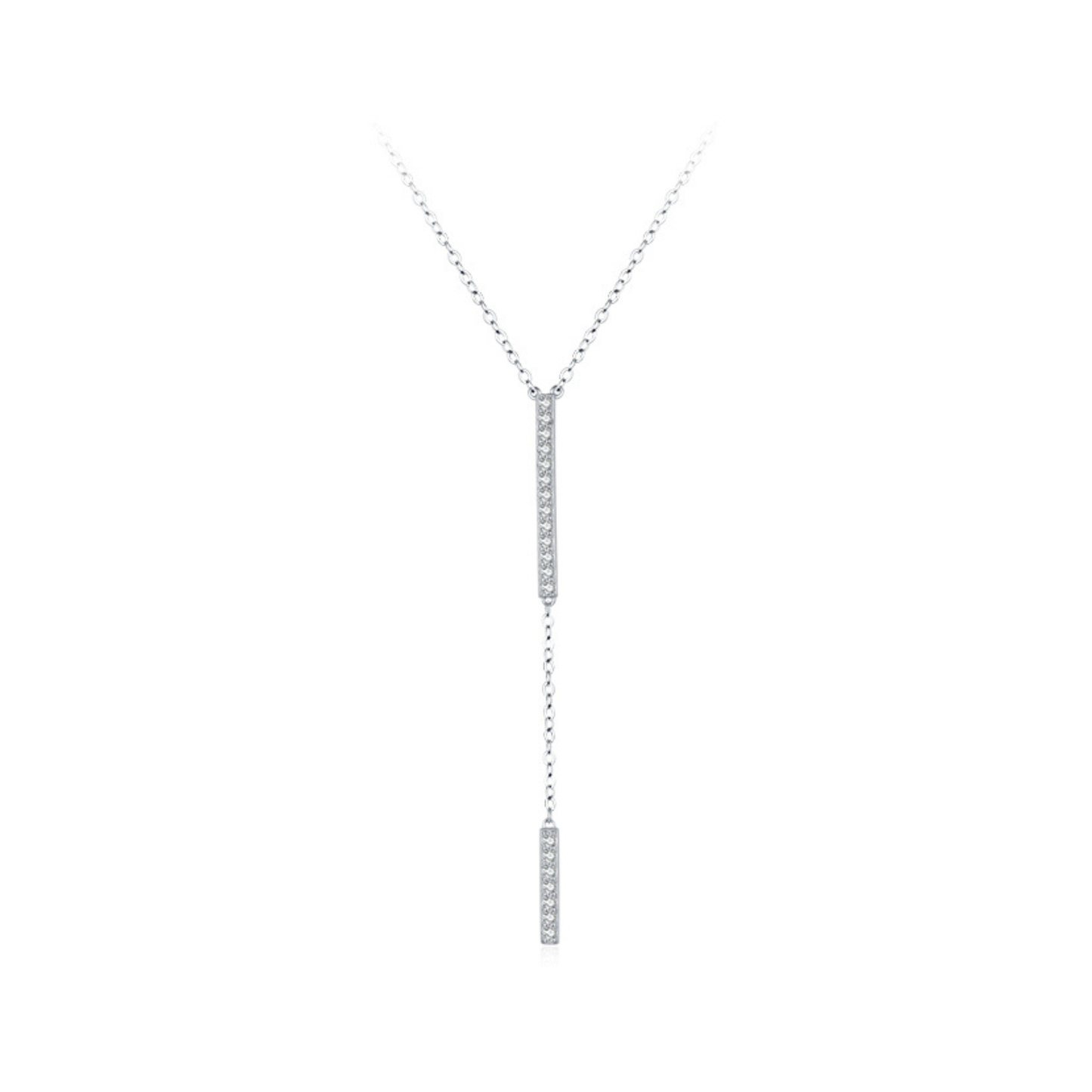 Trendy Link Chain Lariat Necklace