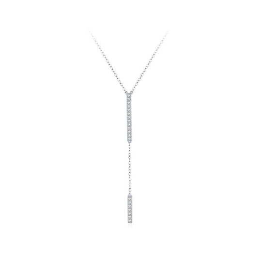 Trendy Link Chain Lariat Necklace