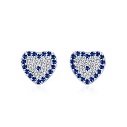 Heart Stud Earrings