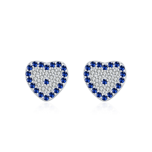 Heart Stud Earrings
